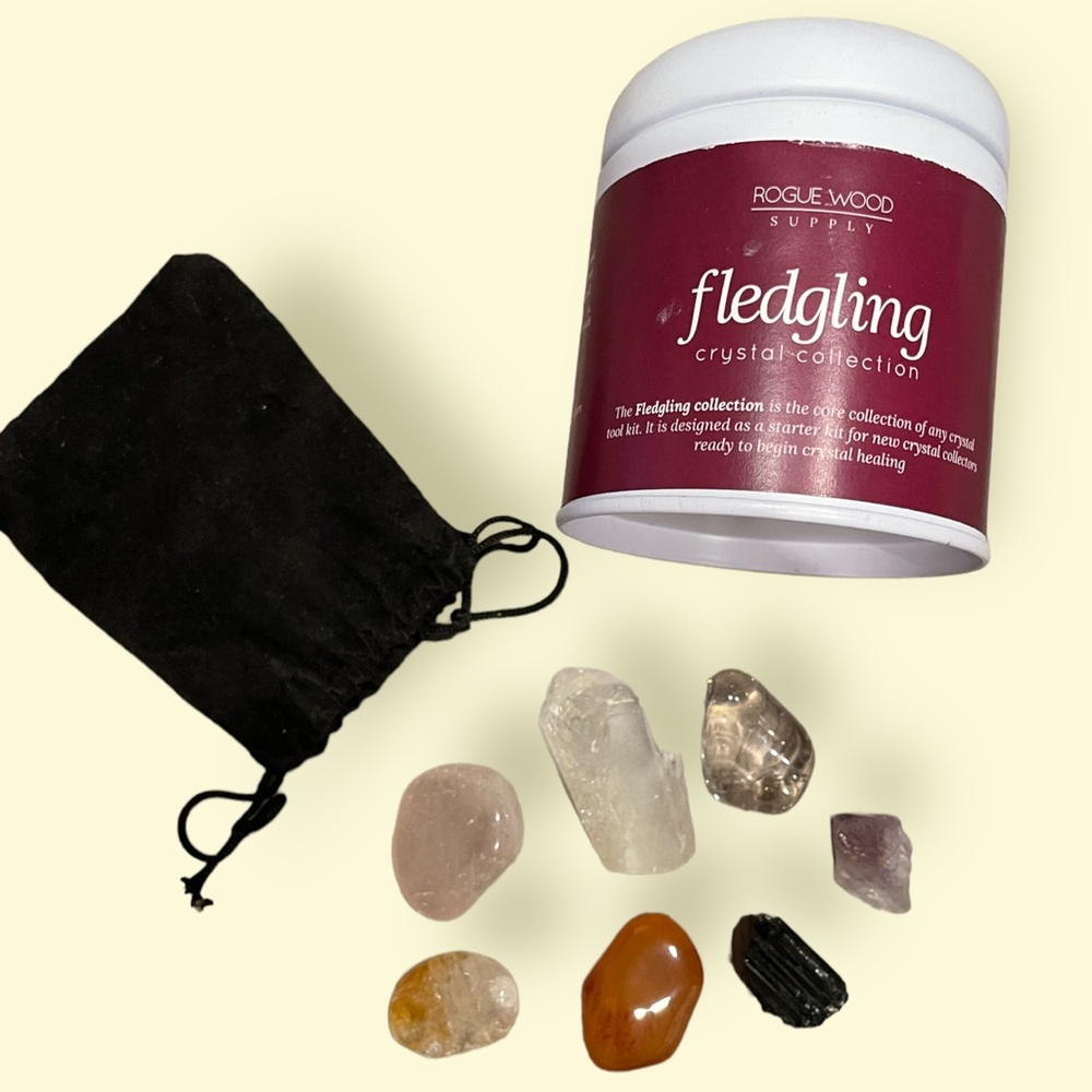 ✨Beginners crystal set with storage bag and canister
